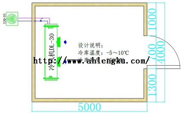 1萬斤茶葉冷庫平面圖.jpg